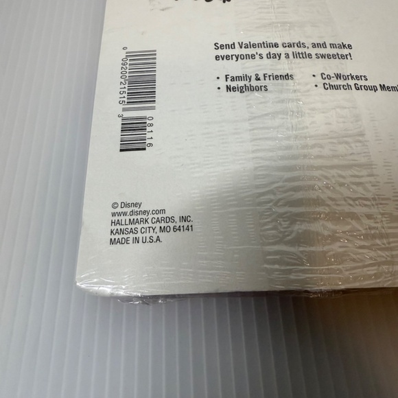 Walt Disney Mickey Mouse Valentine’s Day Cards Ambassador Hallmark Cards Vintage - Picture 5 of 5